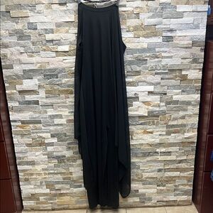 Chic Black Maxi Dress P to P 20